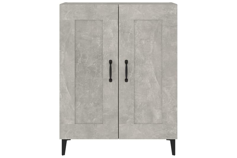 beBasic skænk 69,5x34x90 cm konstrueret træ betongrå - GrÃ¥ - Opbevaring - Opbevaringsmøbler - Kommode - Entrékommode