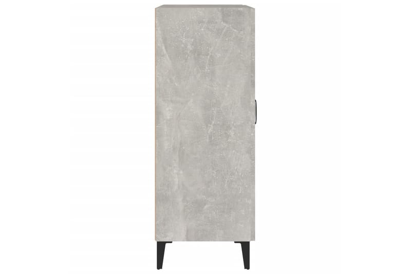 beBasic skænk 69,5x34x90 cm konstrueret træ betongrå - GrÃ¥ - Opbevaring - Opbevaringsmøbler - Kommode - Entrékommode