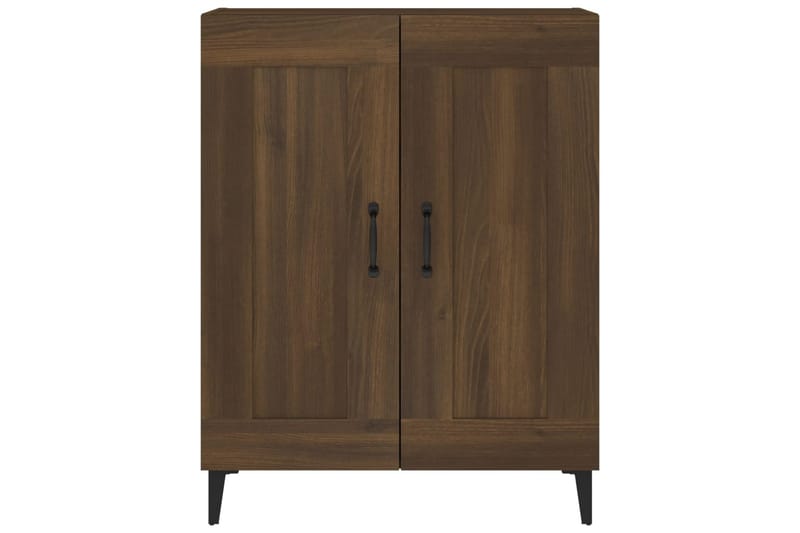 beBasic skænk 69,5x34x90 cm konstrueret træ brun egetræsfarve - Brun - Opbevaring - Opbevaringsmøbler - Kommode - Entrékommode