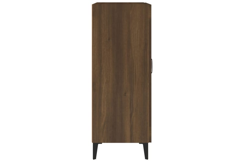 beBasic skænk 69,5x34x90 cm konstrueret træ brun egetræsfarve - Brun - Opbevaring - Opbevaringsmøbler - Kommode - Entrékommode