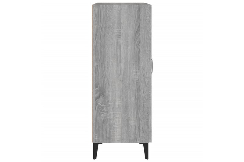 beBasic skænk 69,5x34x90 cm konstrueret træ grå sonoma-eg - GrÃ¥ - Opbevaring - Opbevaringsmøbler - Kommode - Entrékommode