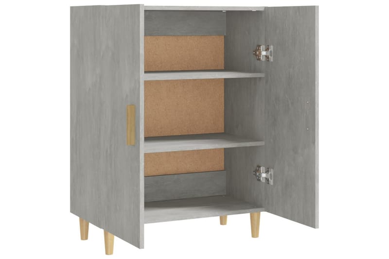 beBasic skænk 70x34x90 cm konstrueret træ betongrå - GrÃ¥ - Opbevaring - Opbevaringsmøbler - Kommode - Entrékommode