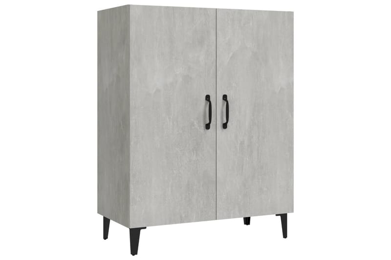 beBasic skænk 70x34x90 cm konstrueret træ betongrå - GrÃ¥ - Opbevaring - Opbevaringsmøbler - Kommode - Entrékommode