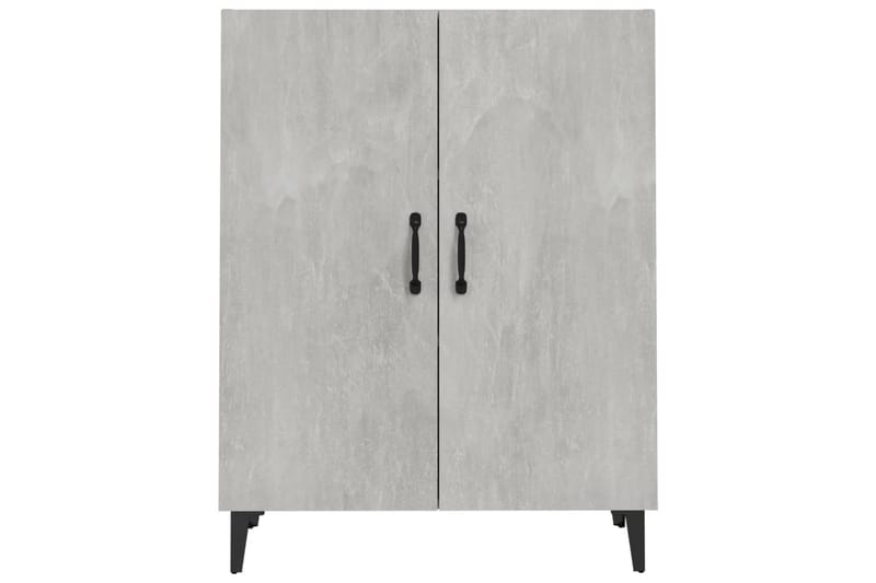 beBasic skænk 70x34x90 cm konstrueret træ betongrå - GrÃ¥ - Opbevaring - Opbevaringsmøbler - Kommode - Entrékommode