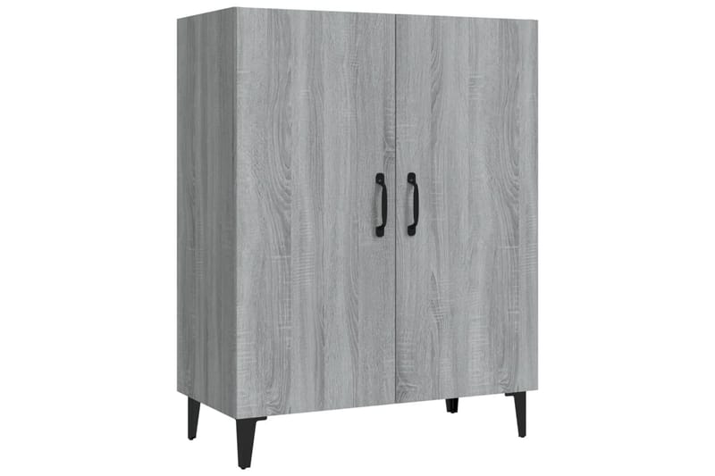 beBasic skænk 70x34x90 cm konstrueret træ grå sonoma-eg - GrÃ¥ - Entréopbevaring - Entrékommode - Kommode