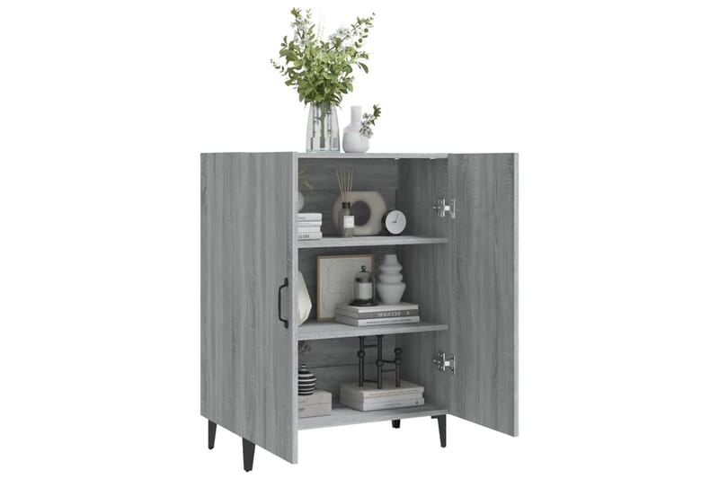 beBasic skænk 70x34x90 cm konstrueret træ grå sonoma-eg - GrÃ¥ - Entréopbevaring - Entrékommode - Kommode