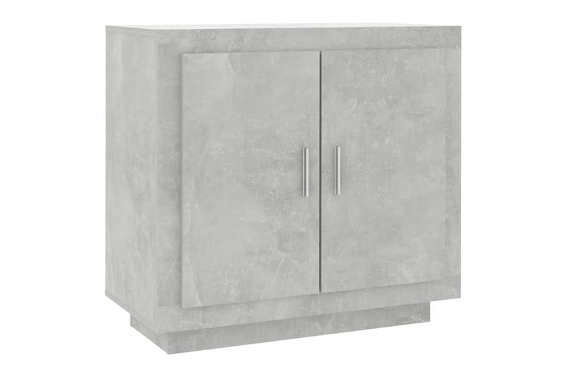 beBasic skænk 80x40x75 cm konstrueret træ betongrå - GrÃ¥ - Opbevaring - Opbevaringsmøbler - Kommode - Entrékommode