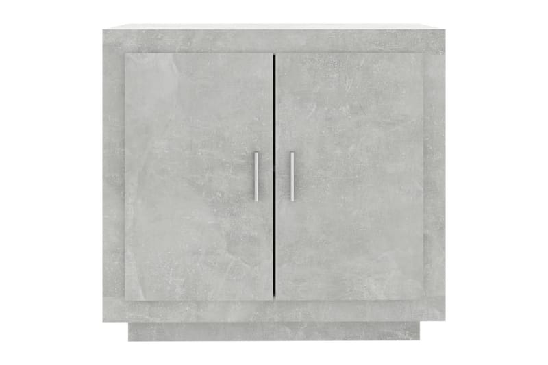 beBasic skænk 80x40x75 cm konstrueret træ betongrå - GrÃ¥ - Opbevaring - Opbevaringsmøbler - Kommode - Entrékommode