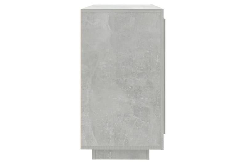 beBasic skænk 80x40x75 cm konstrueret træ betongrå - GrÃ¥ - Opbevaring - Opbevaringsmøbler - Kommode - Entrékommode