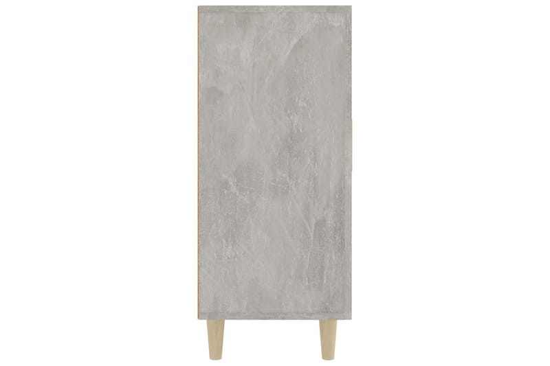 beBasic skænk 90x34x80 cm konstrueret træ betongrå - GrÃ¥ - Opbevaring - Opbevaringsmøbler - Kommode - Entrékommode