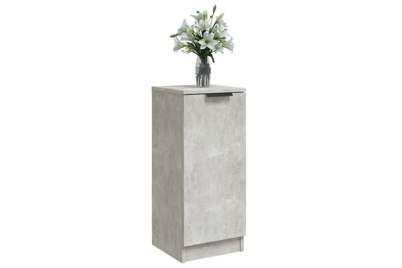 beBasic skænke 2 stk. 30x30x70 cm konstrueret træ betongrå - GrÃ¥ - Opbevaring - Opbevaringsmøbler - Kommode - Entrékommode