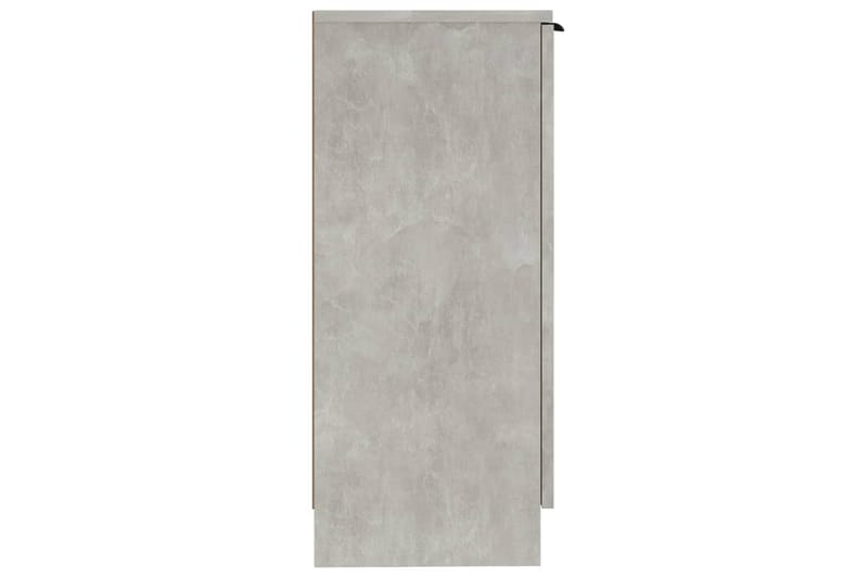 beBasic skænke 2 stk. 30x30x70 cm konstrueret træ betongrå - GrÃ¥ - Opbevaring - Opbevaringsmøbler - Kommode - Entrékommode