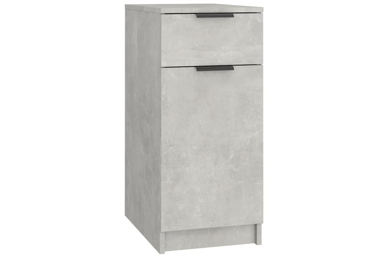 beBasic skrivebord 33,5x50x75 cm konstrueret træ betongrå - GrÃ¥ - Opbevaring - Opbevaringsmøbler - Kommode - Entrékommode