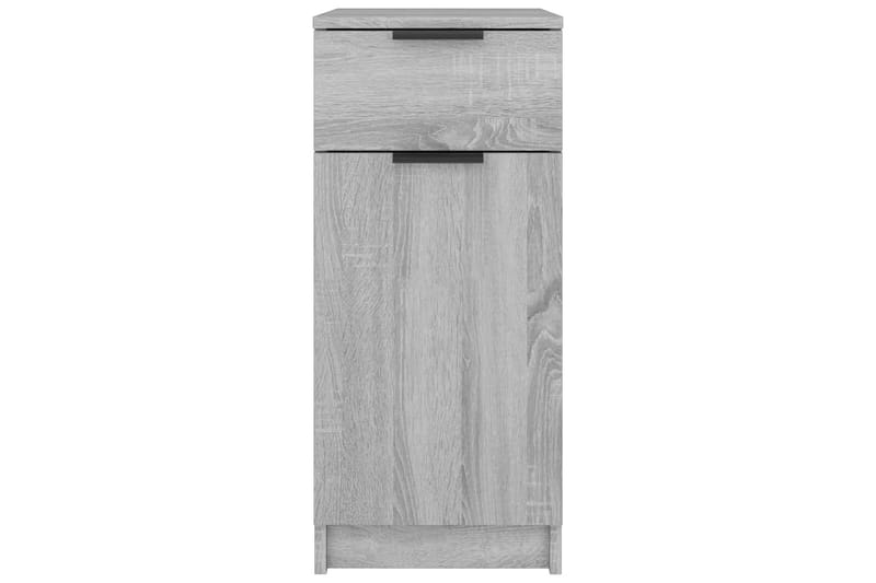 beBasic skrivebord 33,5x50x75 cm konstrueret træ grå sonoma-eg - GrÃ¥ - Opbevaring - Opbevaringsmøbler - Kommode - Entrékommode