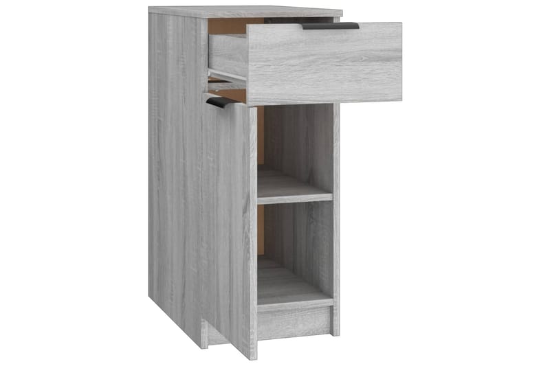 beBasic skrivebord 33,5x50x75 cm konstrueret træ grå sonoma-eg - GrÃ¥ - Opbevaring - Opbevaringsmøbler - Kommode - Entrékommode