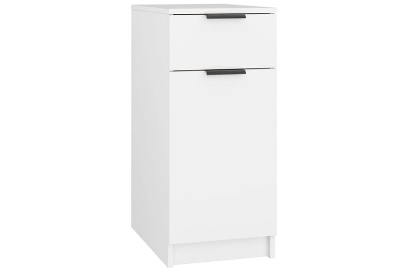 beBasic skrivebord 33,5x50x75 cm konstrueret træ hvid - Hvid - Opbevaring - Opbevaringsmøbler - Kommode - Entrékommode