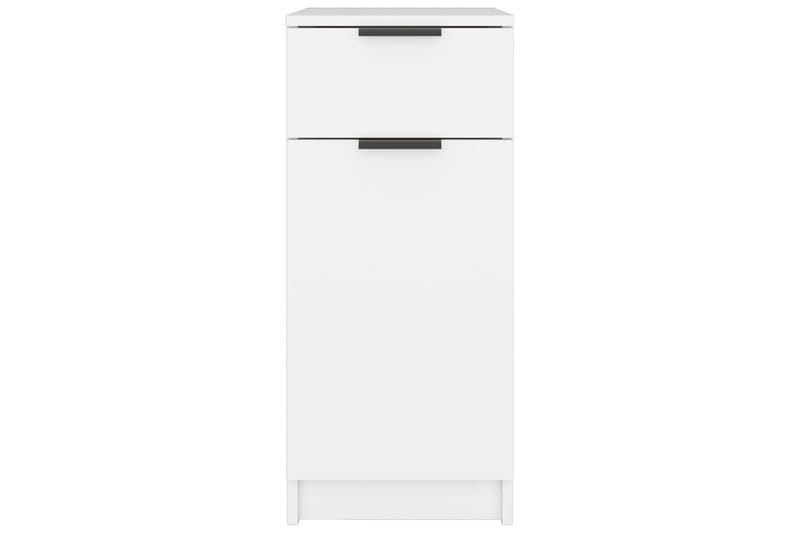 beBasic skrivebord 33,5x50x75 cm konstrueret træ hvid - Hvid - Opbevaring - Opbevaringsmøbler - Kommode - Entrékommode