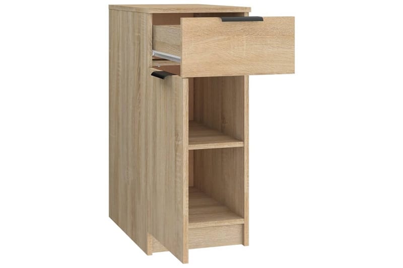 beBasic skrivebord 33,5x50x75 cm konstrueret træ sonoma-eg - Brun - Entréopbevaring - Entrékommode - Kommode