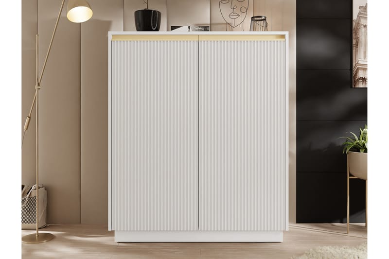 Bolstan Kommode 104 cm - Hvid - Opbevaring - Opbevaringsmøbler - Kommode