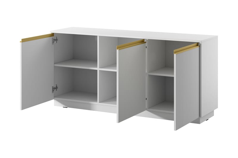 Bolstan Kommode 154 cm - Hvid - Opbevaring - Opbevaringsmøbler - Kommode