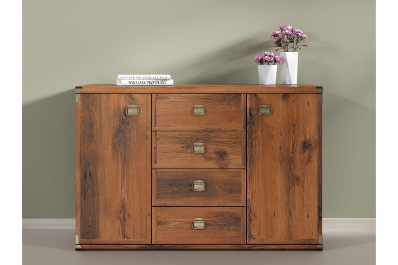 Boonville Kommode - Brun|Træ/natur - Opbevaring - Opbevaringsmøbler - Kommode