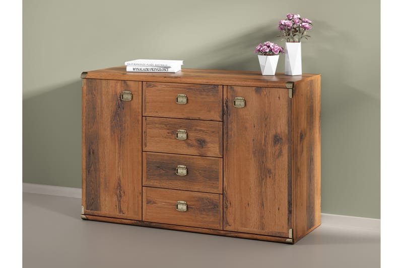Boonville Kommode - Brun|Træ/natur - Opbevaring - Opbevaringsmøbler - Kommode