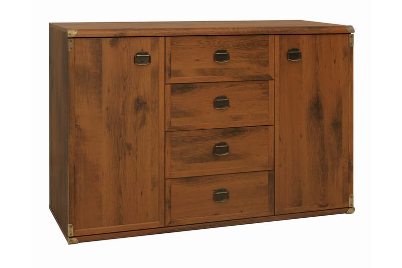 Boonville Kommode - Brun|Træ/natur - Opbevaring - Opbevaringsmøbler - Kommode