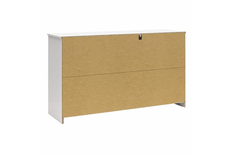 Kommode BrEZ 136x40x76 cm, Hvid - 136x40x76 cm, Hvid - Opbevaring - Opbevaringsmøbler - Kommode