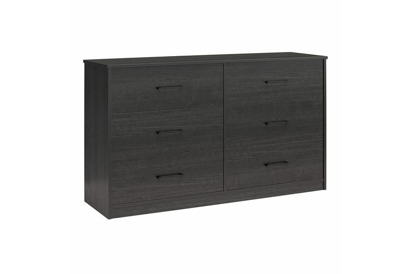 Kommode BrEZ 136x40x76 cm, Sort Eg - 136x40x76 cm, Sort Eg - Opbevaring - Opbevaringsmøbler - Kommode