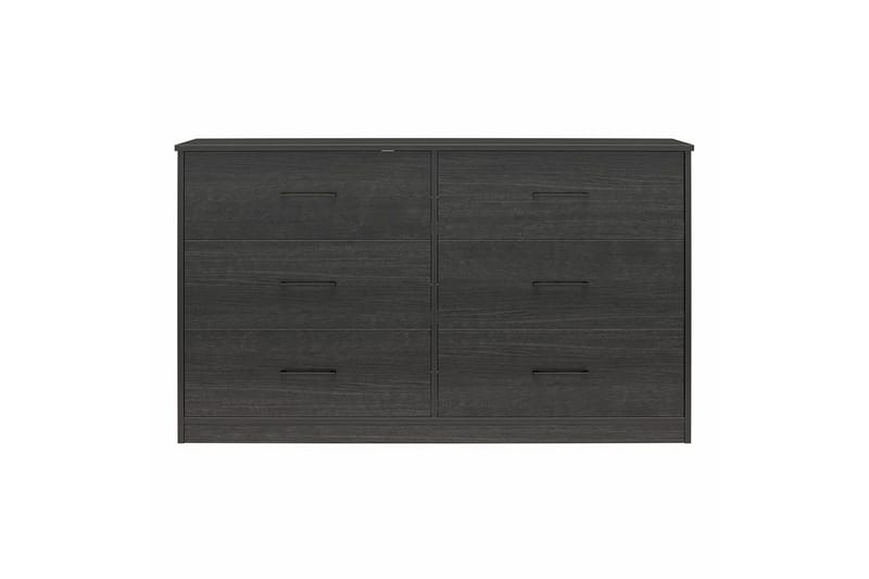 Kommode BrEZ 136x40x76 cm, Sort Eg - 136x40x76 cm, Sort Eg - Opbevaring - Opbevaringsmøbler - Kommode