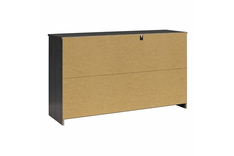 Kommode BrEZ 136x40x76 cm, Sort Eg - 136x40x76 cm, Sort Eg - Opbevaring - Opbevaringsmøbler - Kommode
