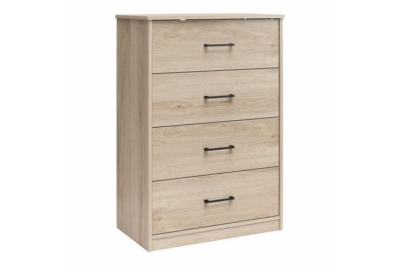 Kommode BrEZ 71x40x102 cm, Blond eg - 71x40x102 cm, Blond eg - Opbevaring - Opbevaringsmøbler - Kommode