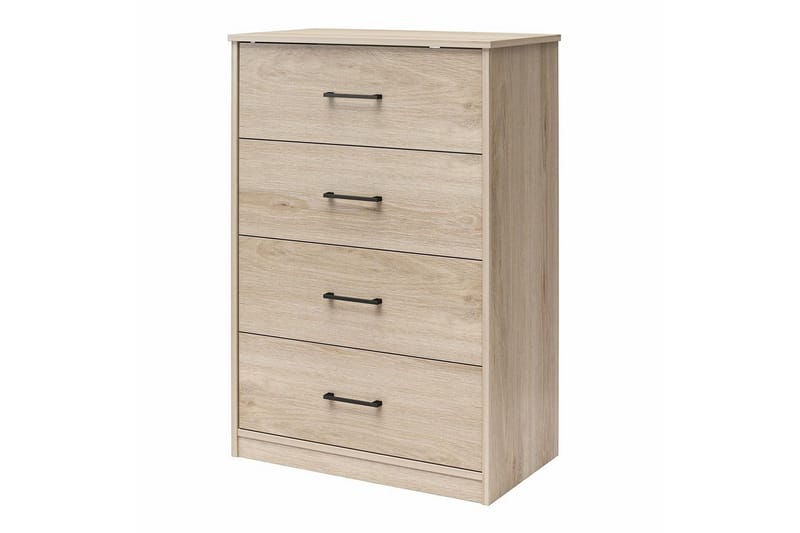 Kommode BrEZ 71x40x102 cm, Blond eg - 71x40x102 cm, Blond eg - Opbevaring - Opbevaringsmøbler - Kommode