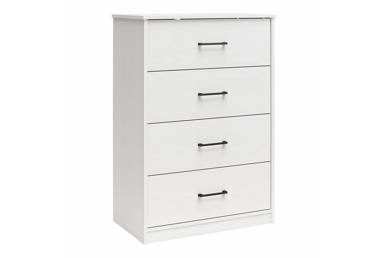 Kommode BrEZ 71x40x102 cm, Hvid - 71x40x102 cm, Hvid - Opbevaring - Opbevaringsmøbler - Kommode