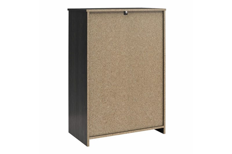 Kommode BrEZ 71x40x102 cm, Sort Eg - 71x40x102 cm, Sort Eg - Opbevaring - Opbevaringsmøbler - Kommode