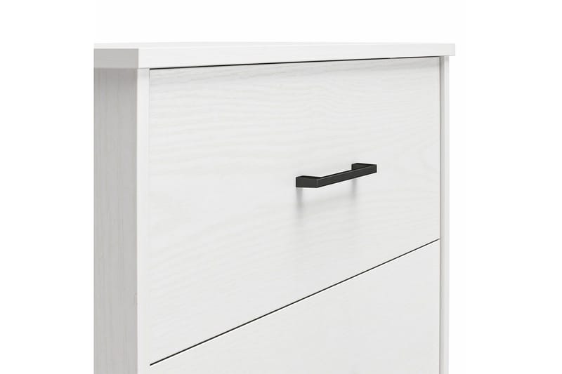 Kommode BrEZ 71x40x126 cm, Hvid - 71x40x126 cm, Hvid - Opbevaring - Opbevaringsmøbler - Kommode