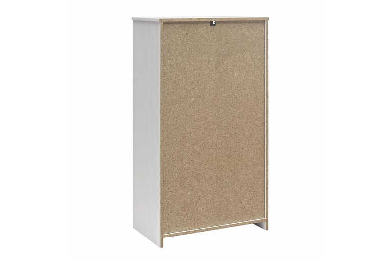 Kommode BrEZ 71x40x126 cm, Hvid - 71x40x126 cm, Hvid - Opbevaring - Opbevaringsmøbler - Kommode