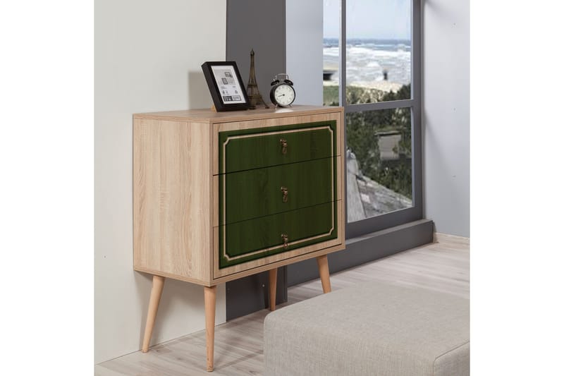 Brokind kommode 90 cm - Brun - Opbevaring - Opbevaringsmøbler - Kommode - Entrékommode