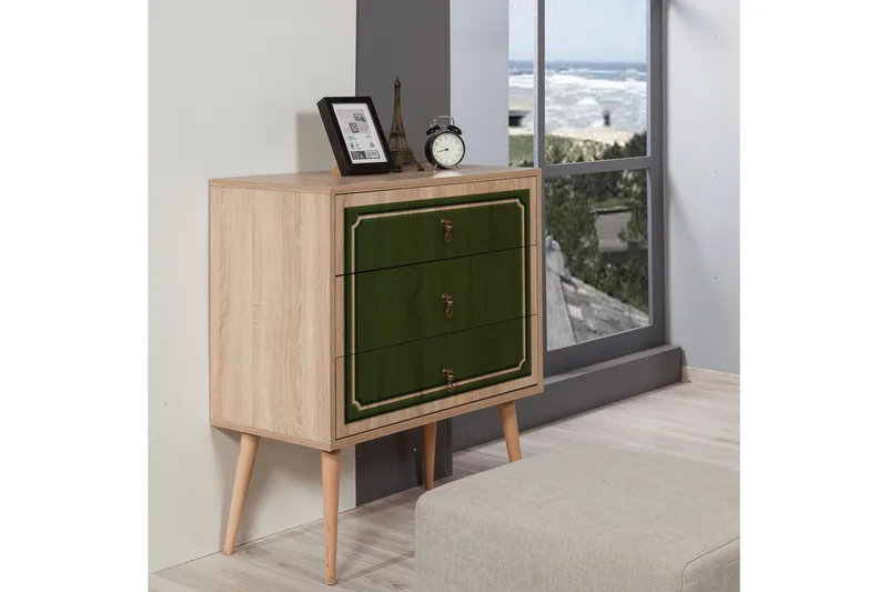 Brokind kommode 90 cm - Brun - Opbevaring - Opbevaringsmøbler - Kommode - Entrékommode