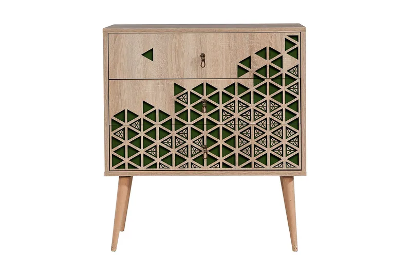 Brokind kommode 90 cm, Brun