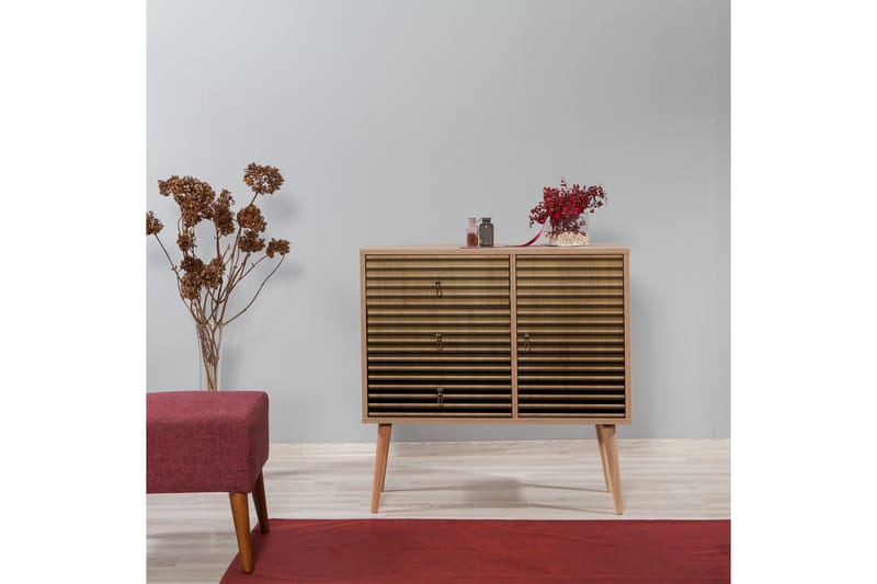 Brokind kommode 90 cm - Brun - Opbevaring - Opbevaringsmøbler - Kommode - Entrékommode