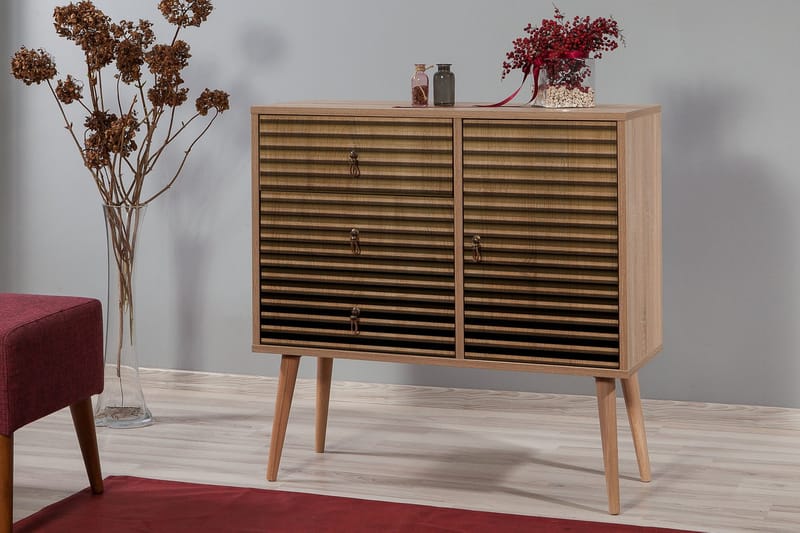 Brokind kommode 90 cm - Brun - Opbevaring - Opbevaringsmøbler - Kommode - Entrékommode