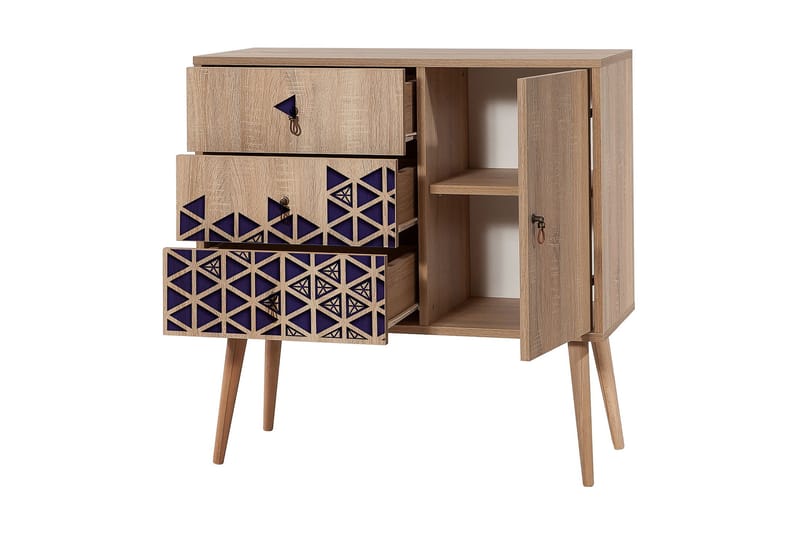 Brokind kommode 90 cm - Brun - Opbevaring - Opbevaringsmøbler - Kommode - Entrékommode
