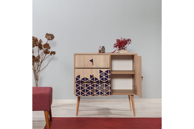 Brokind kommode 90 cm - Brun - Opbevaring - Opbevaringsmøbler - Kommode - Entrékommode