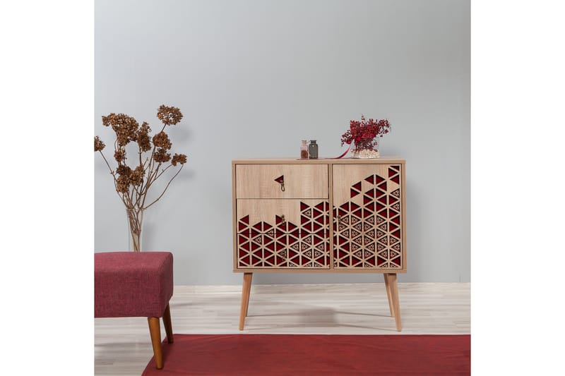 Brokind kommode 90 cm - Brun - Opbevaring - Opbevaringsmøbler - Kommode - Entrékommode