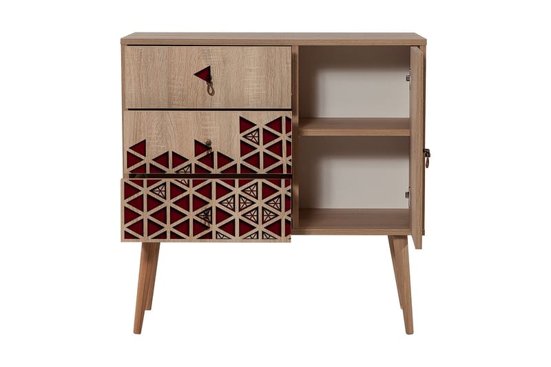 Brokind kommode 90 cm - Brun - Opbevaring - Opbevaringsmøbler - Kommode - Entrékommode