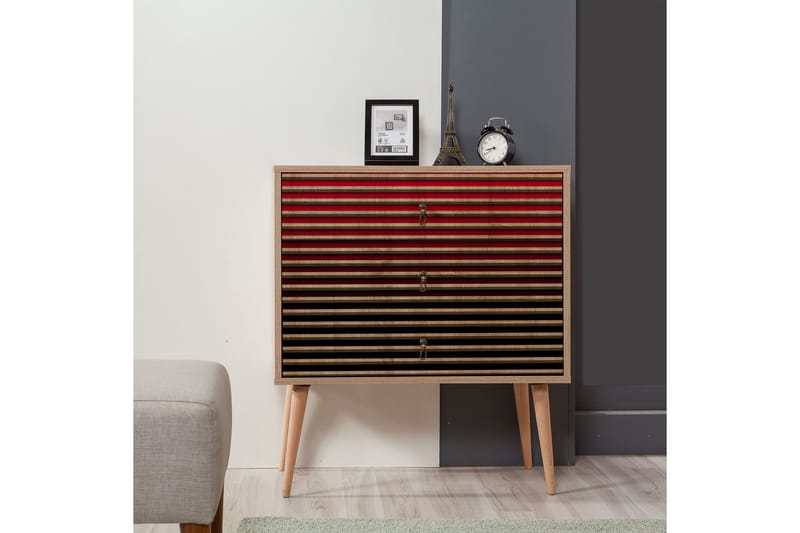 Brokind kommode 90 cm - Brun - Opbevaring - Opbevaringsmøbler - Kommode - Entrékommode