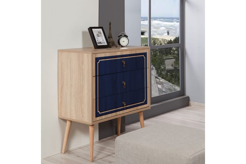 Brokind kommode 90 cm - Brun - Opbevaring - Opbevaringsmøbler - Kommode - Entrékommode