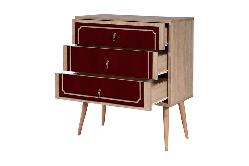 Brokind kommode 90 cm - Brun - Opbevaring - Opbevaringsmøbler - Kommode - Entrékommode