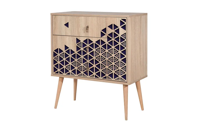 Brokind kommode 90 cm, Brun